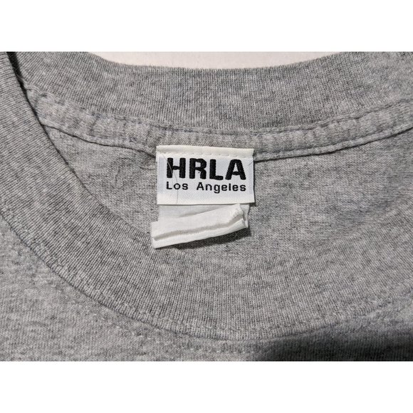 Vintage HRLA Los Angeles short sleeved FAO SCHWARZ Fifth Avenue gray TShirt - Picture 6 of 6